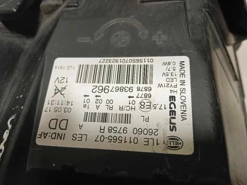 Proiettore ANT SX 011565-07 Opel Vivaro B 2015