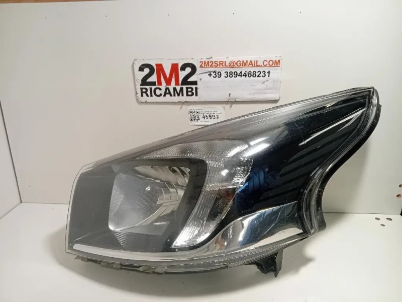 Proiettore ANT SX 011565-07 Opel Vivaro B 2015
