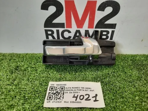 Maniglia Porta INT ANT DX 156054465 Alfa Romeo 159 2006