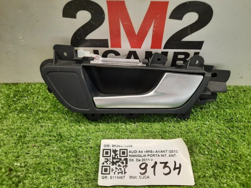 Maniglia Porta INT ANT DX 8K0837020E Audi A4 8K5 Avant 2012