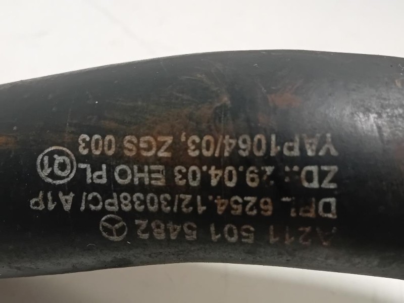 TUBO Acqua Radiatore Acquatermostato A6421508578A2115015382 Mercedes Classe E W211 2002