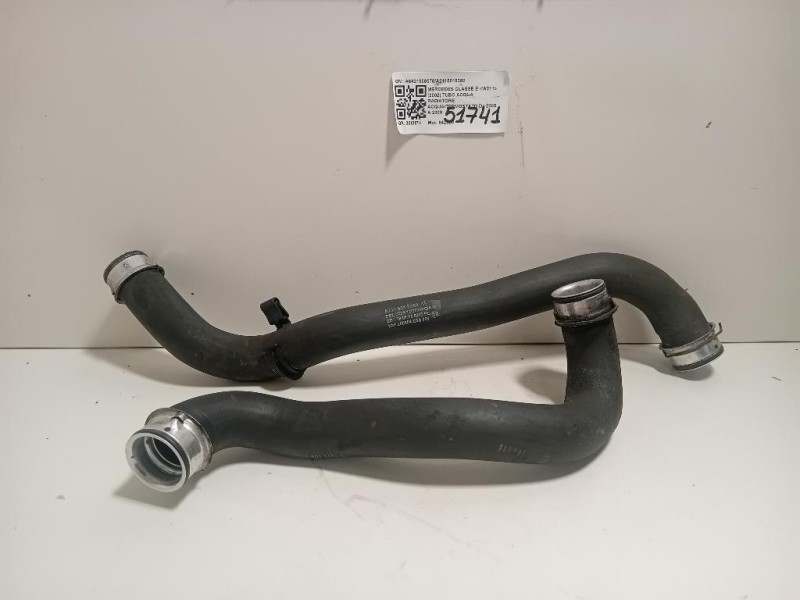 TUBO Acqua Radiatore Acquatermostato A6421508578A2115015382 Mercedes Classe E W211 2002
