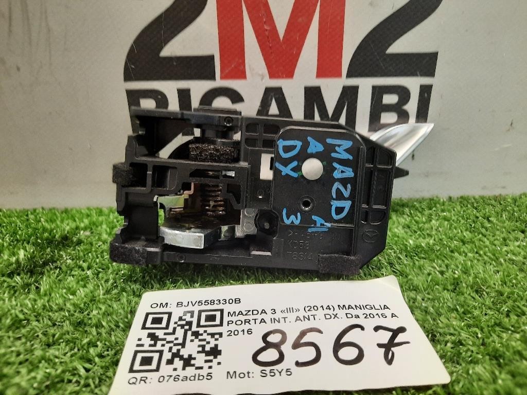 Maniglia Porta INT ANT DX BJV558330B Mazda 3 III 2014