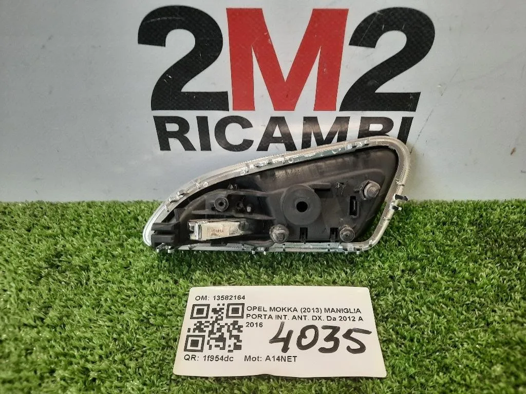 Maniglia Porta INT ANT DX 13582164 Opel Mokka 2013