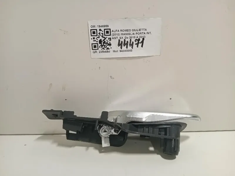 Maniglia Porta INT ANT SX MANIGLIA INTERNA ORIGINALE Alfa Romeo Giulietta 2010