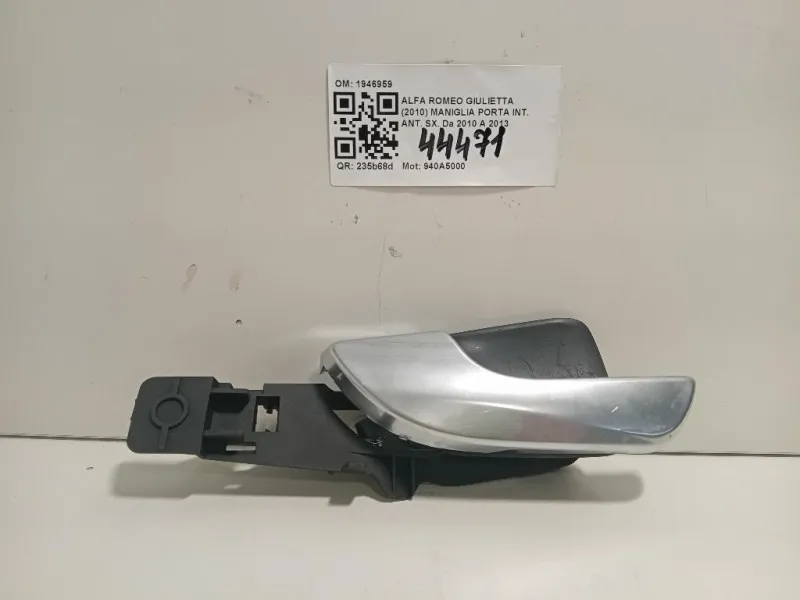Maniglia Porta INT ANT SX MANIGLIA INTERNA ORIGINALE Alfa Romeo Giulietta 2010