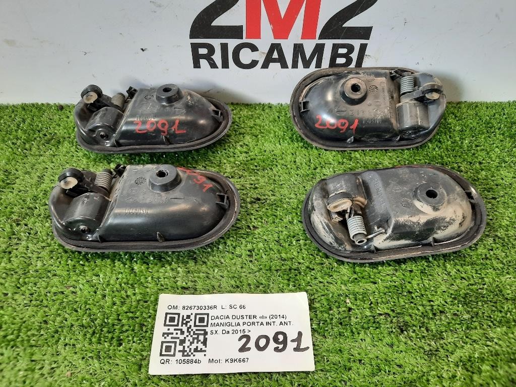 Maniglia Porta INT ANT SX 826730336R Dacia Duster I 2014