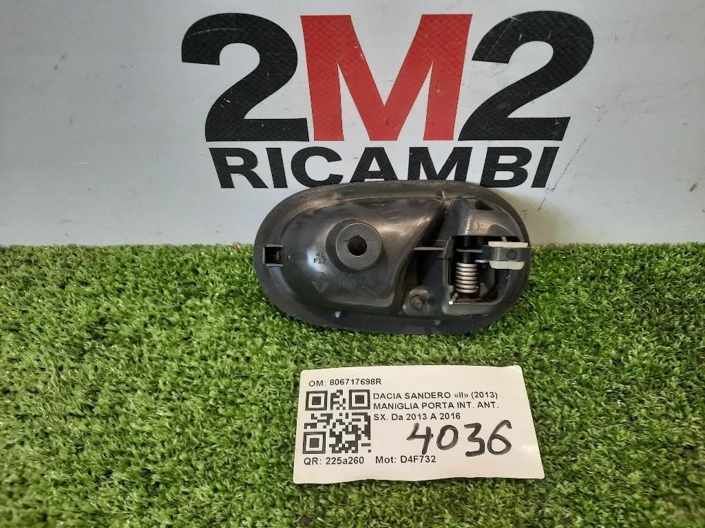 Maniglia Porta INT ANT SX 806717698R Dacia Sandero II 2013