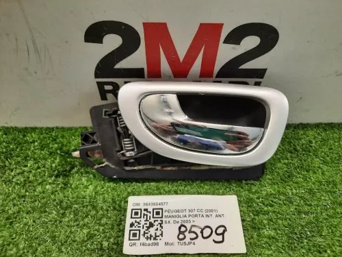 Maniglia Porta INT ANT SX 9643604577 Peugeot 307 CC 2001