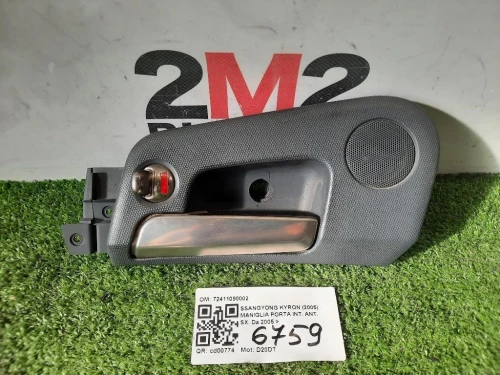 Maniglia Porta INT ANT SX 72411090002 Ssangyong Kyron 2005