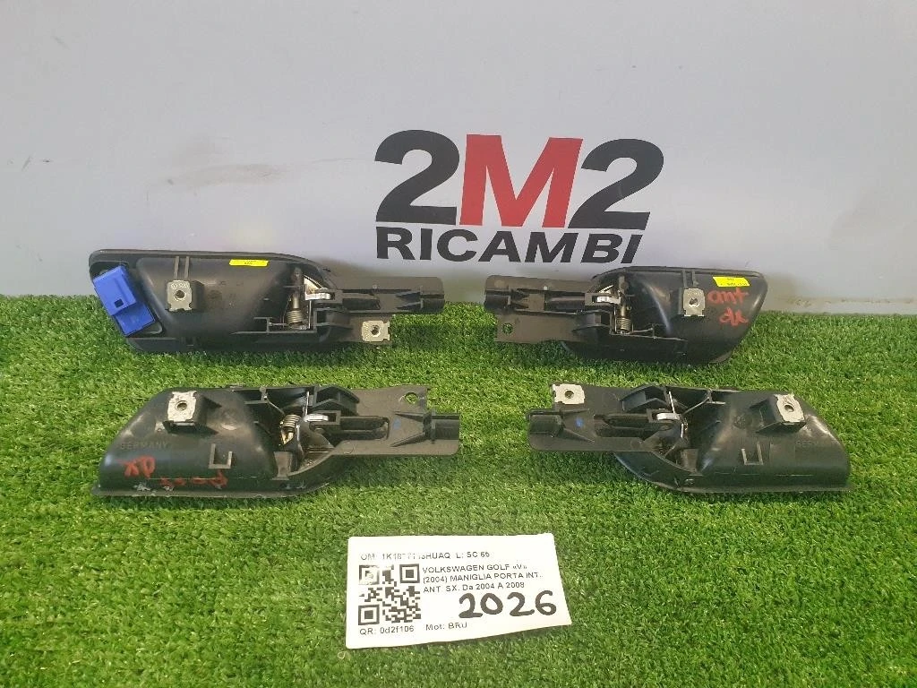 Maniglia Porta INT ANT SX 1K1837113HUAQ Volkswagen GOLF V 2004