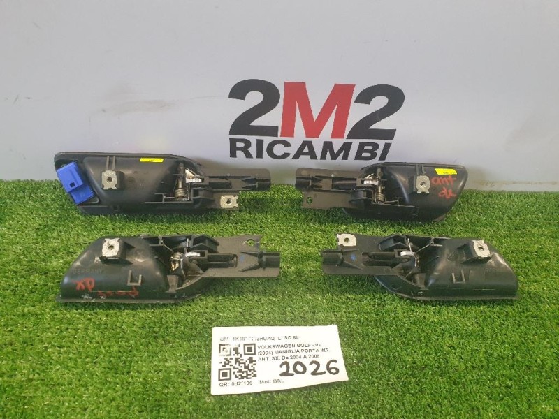 Maniglia Porta INT ANT SX 1K1837113HUAQ Volkswagen GOLF V 2004