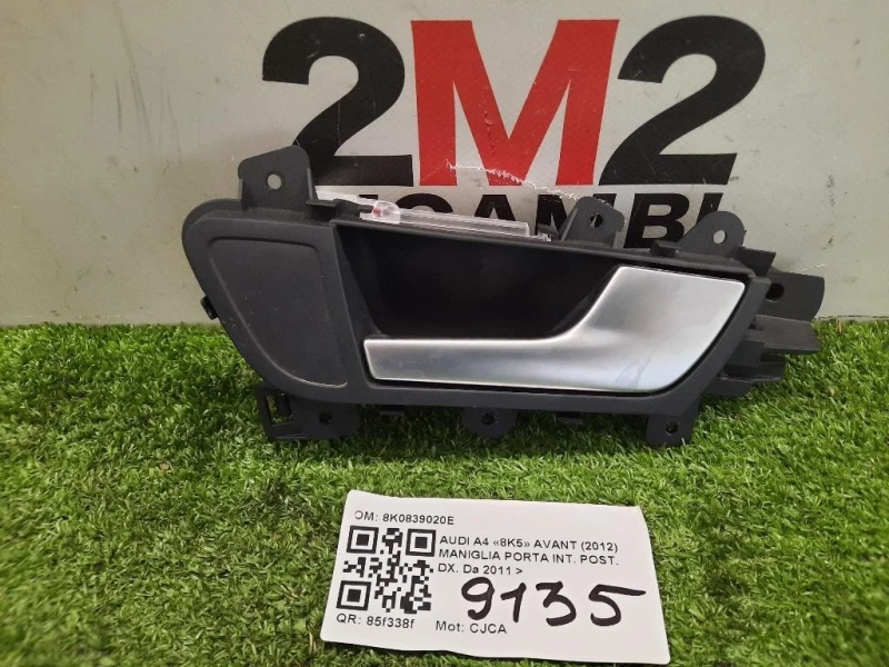 Maniglia Porta INT POST DX 8K0839020E Audi A4 8K5 Avant 2012