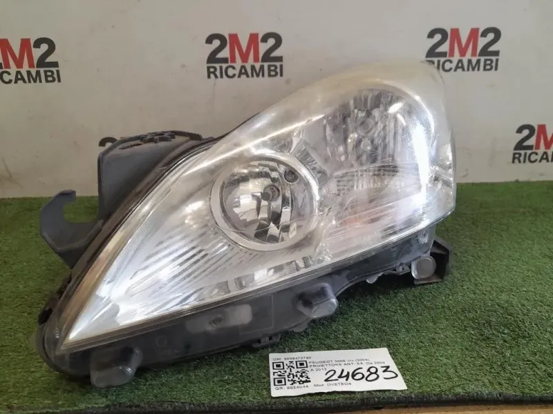 Proiettore ANT SX 9685472780 Peugeot 3008 I 2009