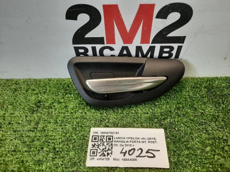 Maniglia Porta INT POST DX 1895470D192 Lancia Ypsilon III 2015