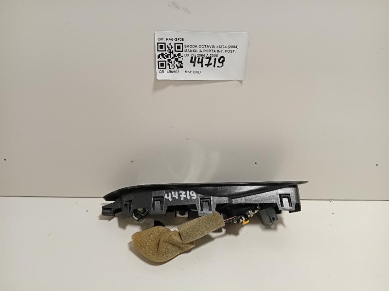Maniglia Porta INT POST DX 1Z0839222A739 Skoda Octavia 1Z3 2004