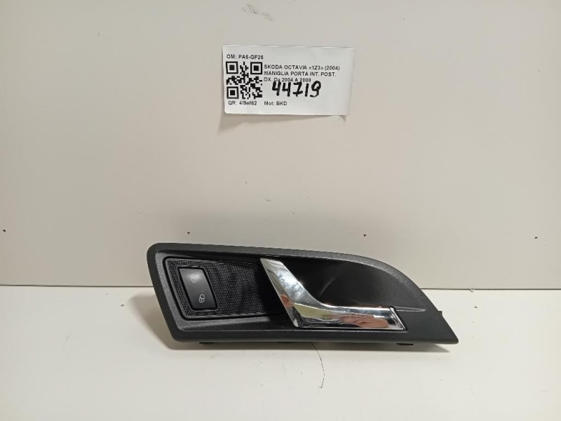 Maniglia Porta INT POST DX 1Z0839222A739 Skoda Octavia 1Z3 2004