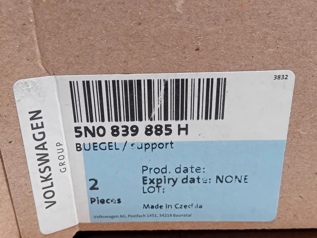 Maniglia Porta INT POST DX 5N0839885H DX+SX Volkswagen GOLF VII 2013