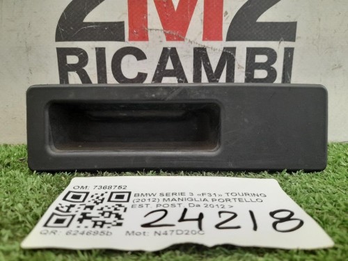 Maniglia Portello EST POST 7368752 Bmw Serie 3 F31 Touring 2012