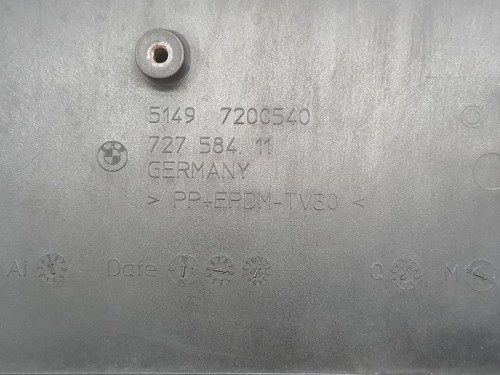 Maniglia Portello EST POST 51497200540 COPERTURA VERNICE INF Bmw Serie 5 F07 GT 2010