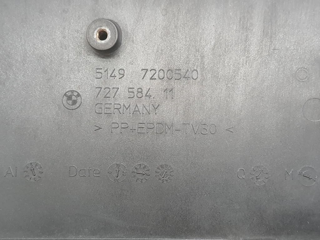 Maniglia Portello EST POST 51497200540 COPERTURA VERNICE INF Bmw Serie 5 F07 GT 2010