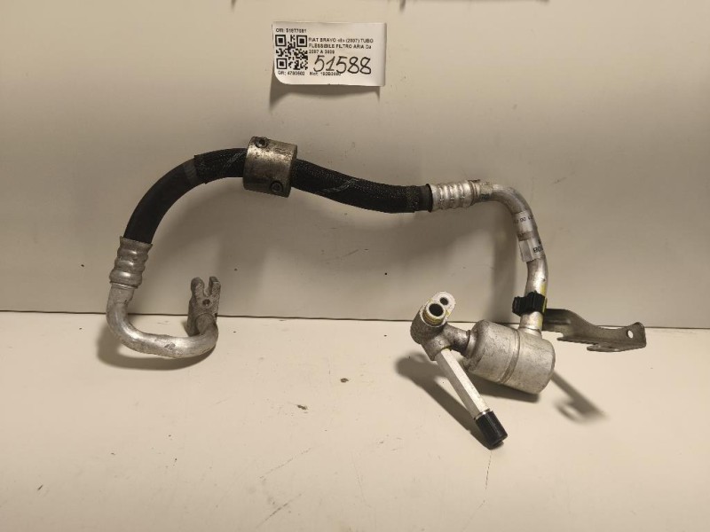 TUBO Flessibile Filtro ARIA 51877081 Fiat Bravo II 2007