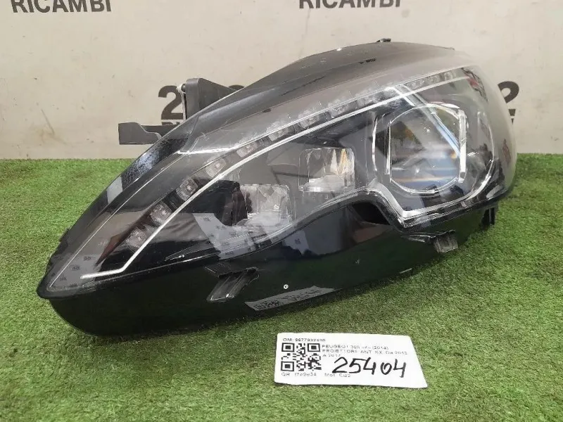 Proiettore ANT SX 9677832480 Peugeot 308 II 2014