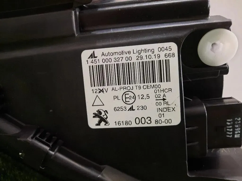 Proiettore ANT SX 1618000380 Peugeot 308 II 2014