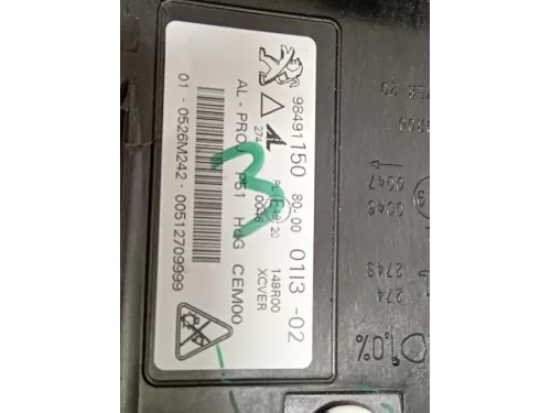 Proiettore ANT SX 9849115080 Peugeot 308 III 2021