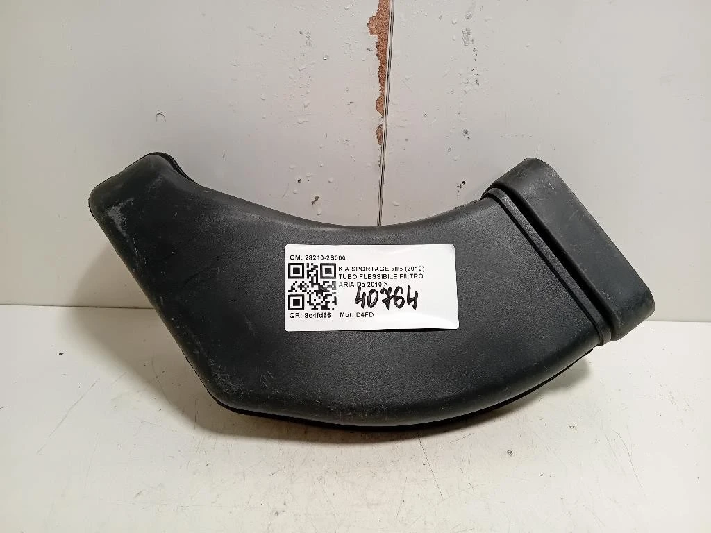 TUBO Flessibile Filtro ARIA 28210-2S000 Kia Sportage III 2010