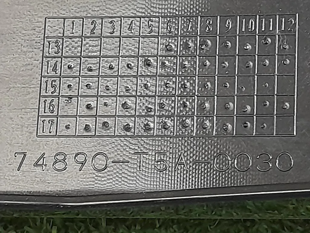 Maniglia Portello EST POST 74890-T5A-003C Honda JAZZ III 2017