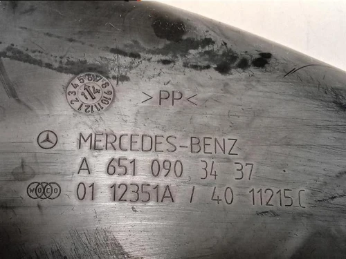 TUBO Flessibile Filtro ARIA A6510903437 Mercedes Classe E W212 2013