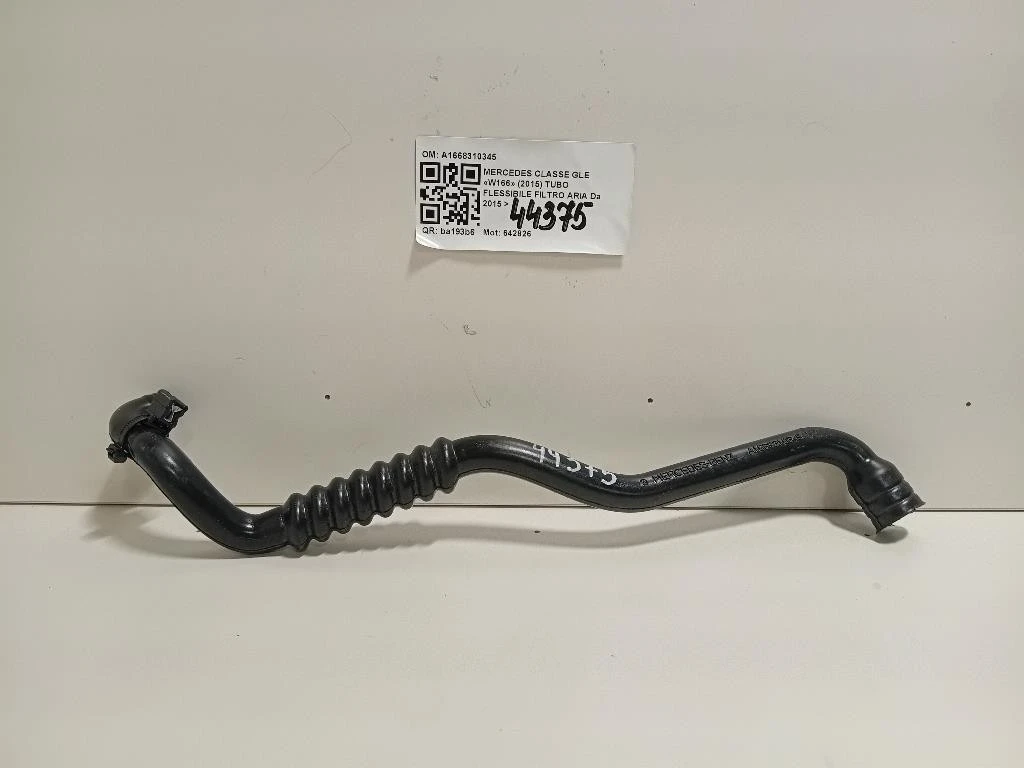 TUBO Flessibile Filtro ARIA A1668310345 Mercedes Classe GLE W166 2015
