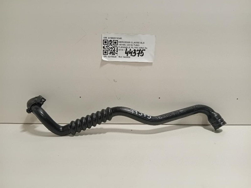 TUBO Flessibile Filtro ARIA A1668310345 Mercedes Classe GLE W166 2015