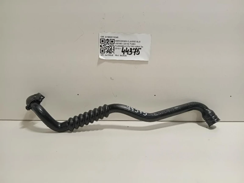 TUBO Flessibile Filtro ARIA A1668310345 Mercedes Classe GLE W166 2015
