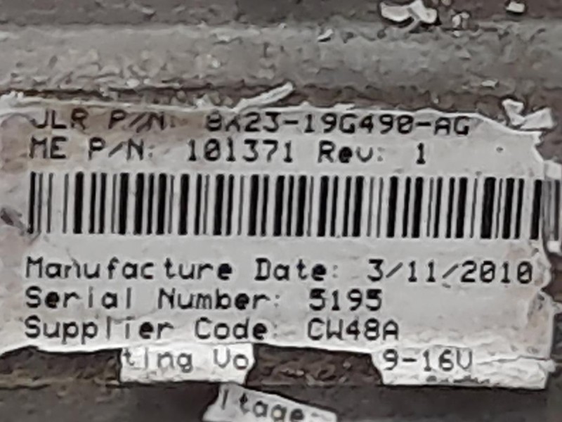 Maniglia Portello EST POST 8X23-19G490-AG Jaguar XF I 2008