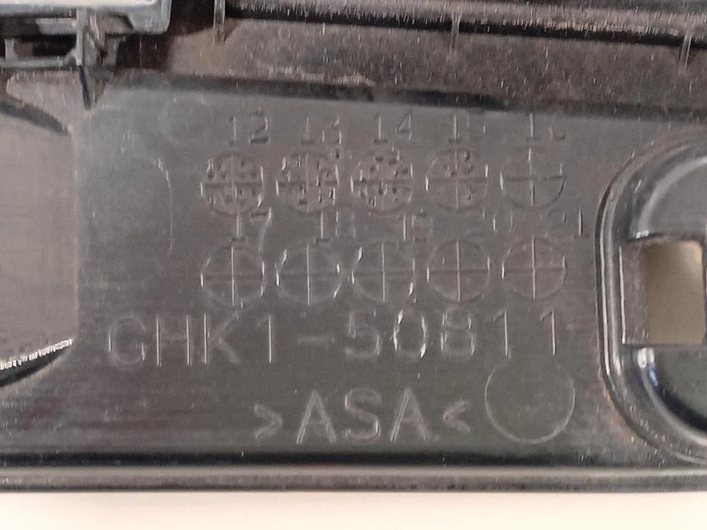 Maniglia Portello EST POST GHK1-508911 Mazda 6 III 2015