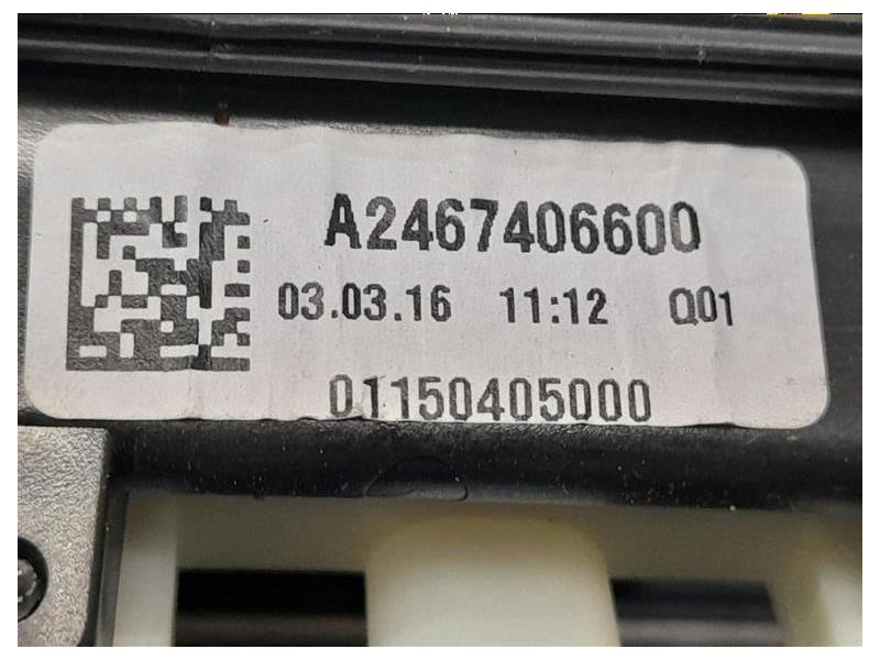 Maniglia Portello EST POST A2467406600 Mercedes Classe B W246 2014