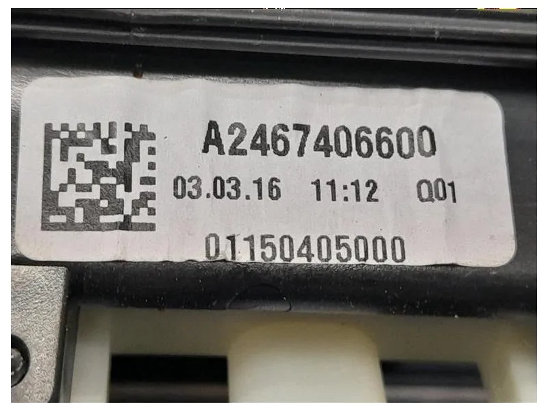 Maniglia Portello EST POST A2467406600 Mercedes Classe B W246 2014