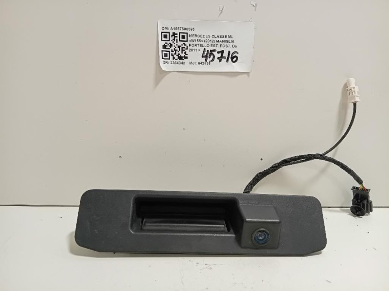 Maniglia Portello EST POST A1667500593 Mercedes Classe ML W166 2012