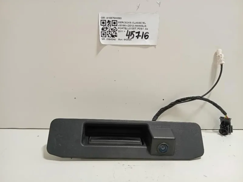 Maniglia Portello EST POST A1667500593 Mercedes Classe ML W166 2012