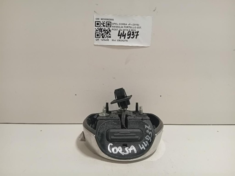Maniglia Portello EST POST 9830092880 Opel Corsa F 2019
