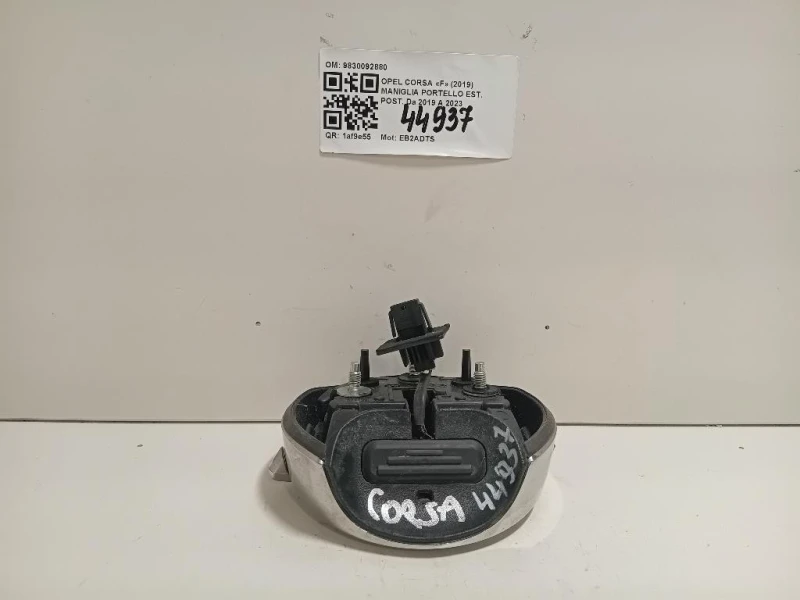 Maniglia Portello EST POST 9830092880 Opel Corsa F 2019