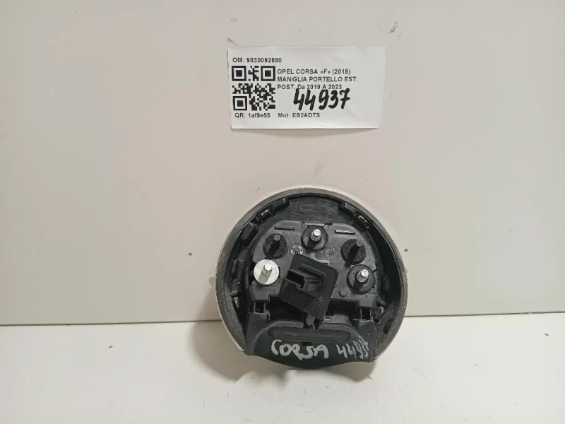 Maniglia Portello EST POST 9830092880 Opel Corsa F 2019