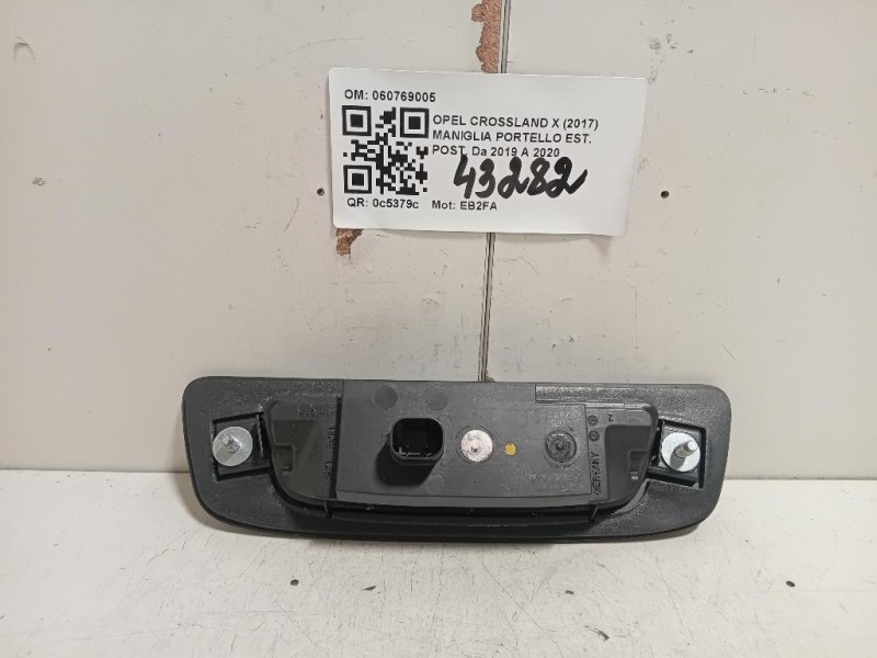 Maniglia Portello EST POST 060769005 Opel Crossland X 2017