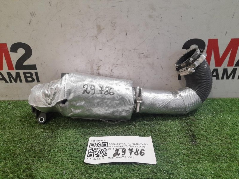 TUBO Flessibile Filtro ARIA 55514217 Opel Astra K 2016