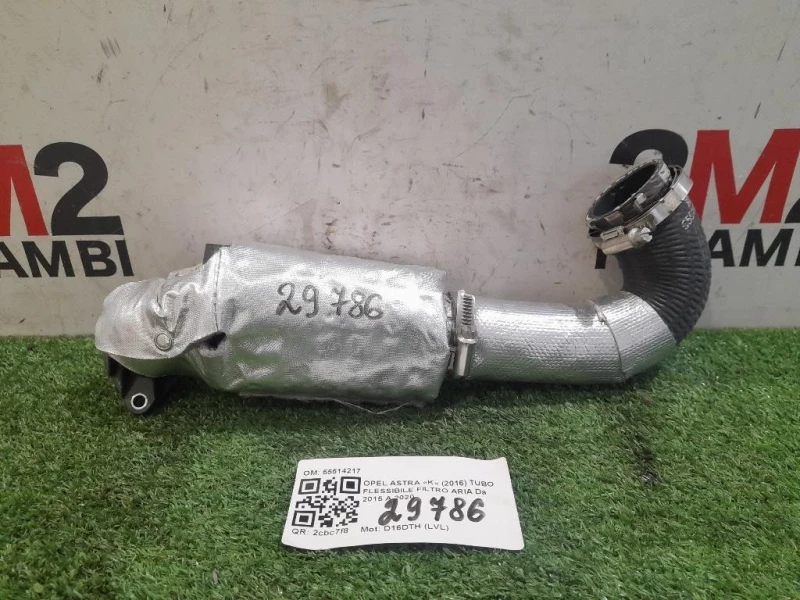 TUBO Flessibile Filtro ARIA 55514217 Opel Astra K 2016