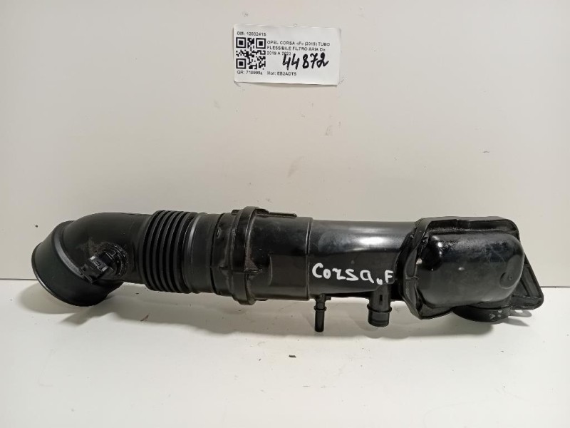 TUBO Flessibile Filtro ARIA 1203241S Opel Corsa F 2019