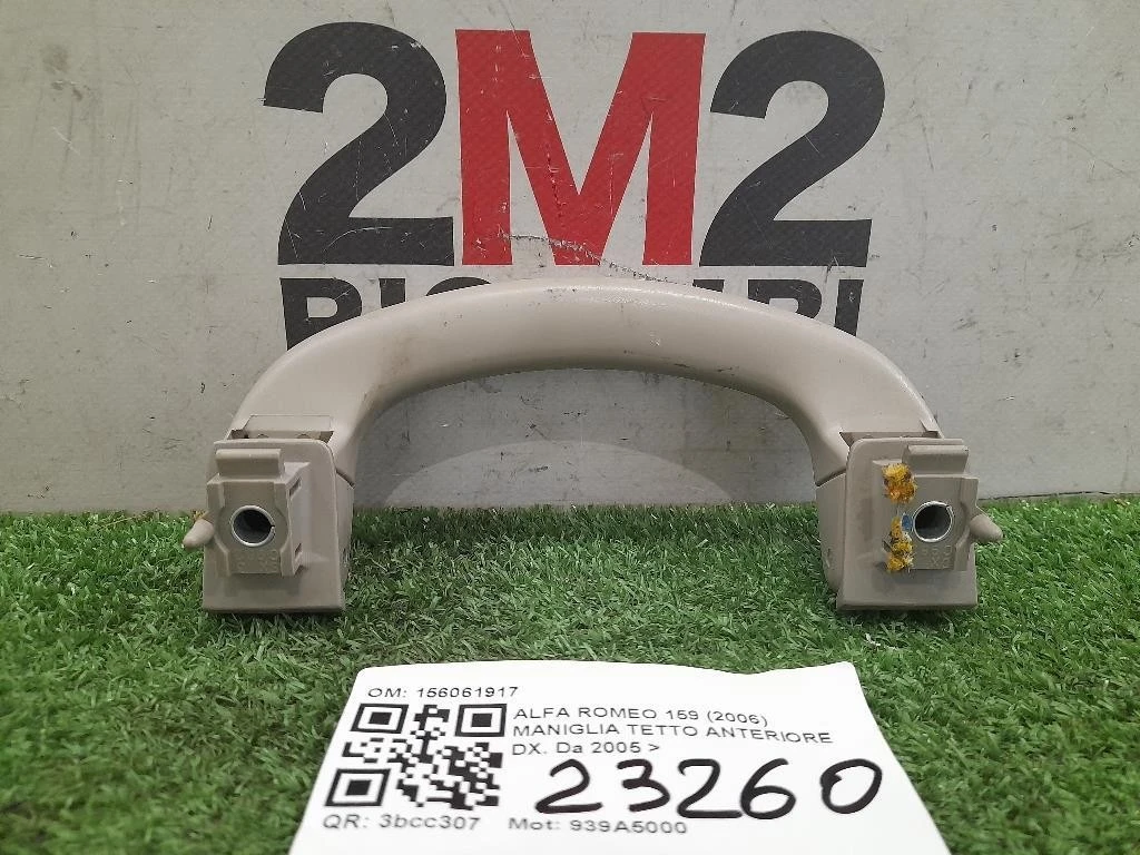 Maniglia Tetto Anteriore DX 156061917 Alfa Romeo 159 2006