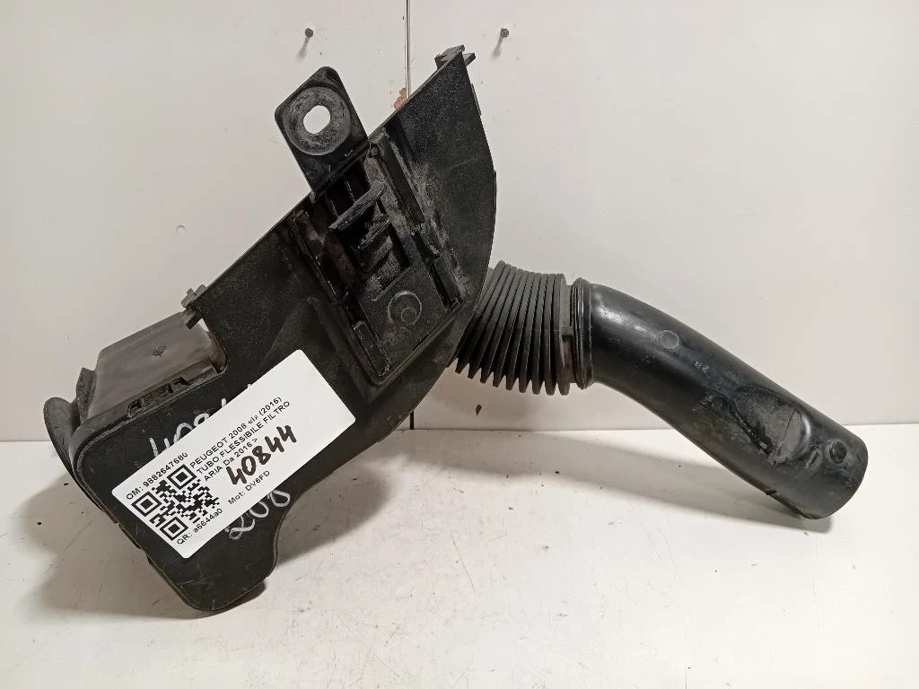 TUBO Flessibile Filtro ARIA 9882647680 Peugeot 2008 I 2016